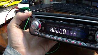 How to connect car radio at home (directly to the battery or power supply)