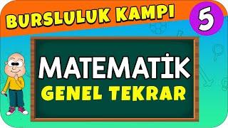 5.Sınıf Matematik | Bursluluk Sınavı Genel Tekrar