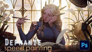 Dephanie - speed painting (Time-lapse)