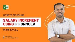 How To Measure Salary Increment using IF Formula in MS Excel | Calculate Salary Increment in Excel