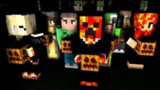 Minecraft Youtubers Trick-or-Treat Halloween Funny Animation (Jelly Slogo Crainer Preston & more)