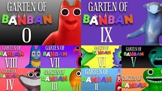 Garten of Banban 0 1 2 3 4 5 6 7 8 9 - Steam Banner Comparison (Concept)