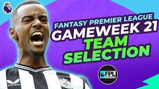 FPL GW21: TEAM SELECTION | Gameweek 21 | Fantasy Premier League Tips 24/25