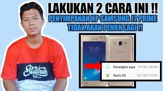 CARA MENGHAPUS SAMPAH TERSEMBUNYI DI HP SAMSUNG J2 PRIME