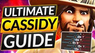 THE ULTIMATE CASSIDY / MCCREE GUIDE - PERFECT AIM and BEST DPS Tips - Overwatch 2 Guide