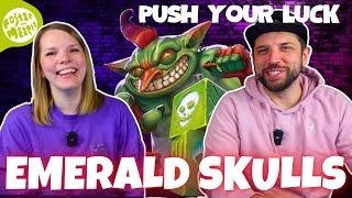 Emerald Skulls | Pumped Up Kickstarter
