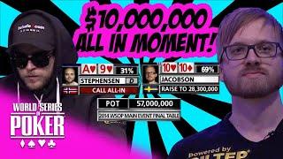 Martin Jacobson Wins $10,000,000! | 2014 WSOP Main Event