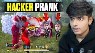 FAKE AJJUBHAI HACKER PRANK | GARENA FREE FIRE