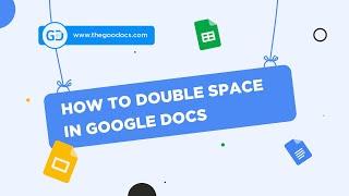 How to double space in google docs