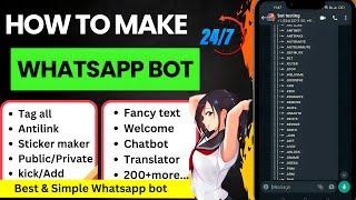 How to create Whatsapp bot free || Auto status View Whatsapp bot