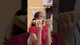 Cook raw vegetable sandwich with me ‍🫶 #minivlog #cookingshorts #knowmemore