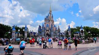 Magic Kingdom 2022 Fast Walkthrough in 4K | Walt Disney World Orlando Florida June 2022