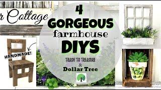 FARMHOUSE HOME DECOR DIY/DOLLAR TREE/THRIFT STORE FLIP/TRASH TO TREASURE/SUPER CHEAP/HOT HUMBLE PIE