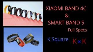 K Tamil | K Tech | Xiaomi Band 4C & Smart Band 5 | Comparison | K Square