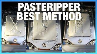 Threadripper Thermal Paste Methods Benchmarked