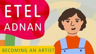 Becoming an Artist: Etel Adnan | Tate Kids