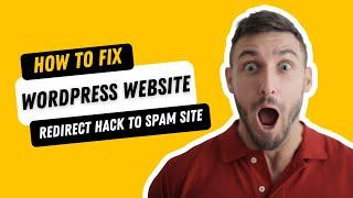 How To Fix WordPress Redirect Hack? Fix Website Redirecting To Spam Site @WordfenceOfficial