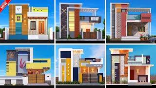 Top 25+ Front Elevation Designs For Small Houses 2024 | Single Floor House Elevation Designs