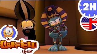 Garfield Becomes a Farmer!‍ Funny cartoon compilation