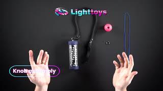 How to add Knobs on poi tutorial | Pyroterra Lighttoys