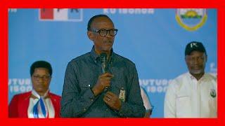 Ijambo rya Perezida Kagame nyuma y'itangazwa ry'iby'ibanze byavuye mu matora ya 2024