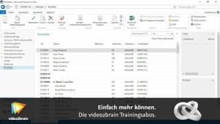 Microsoft Dynamics NAV 2016 – Grundlagen Tutorial: Globale Suche und Menüverwaltung |video2brain.com