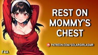 Mommy Girlfriend Cuddles and Kisses You | Chest Pillow | Comfort Sleep Aid | ASMR Soft Dom GF RP F4A