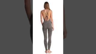 Free People Movement Barely There Seamless Yoga & Dance Long Leotard | SwimOutlet.com