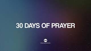 30 DAYS OF PRAYER | DAY 17 | Tuesday 17 December 2024