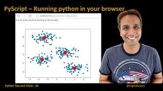 PyScript – Running python in your browser​