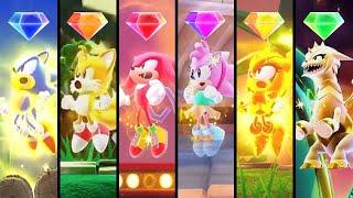 Sonic Superstars - All Characters & Super Forms
