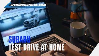 Test drive at home with Subaru