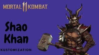 Mortal Kombat 11 Shao Khan Gear Kustomization