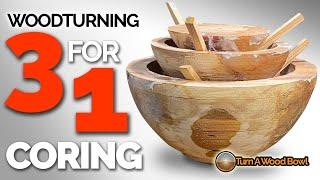 Woodturning Wood Bowl Coring Oneway System Video