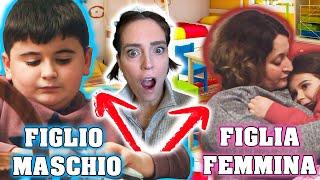 Mamma preferisce la FIGLIA FEMMINA?  reaction SOS TATA