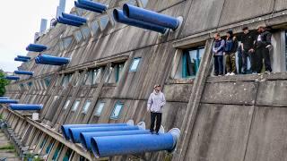 We visited the SCARIEST spot in parkour…