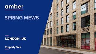 Property Tour | Spring Mews | Best Student Accommodation in London | UK | amber