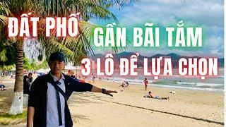 (đã bán) Nhượng lại 3 lô đất phố Nha Trang gần bãi tắm và gần khu trường đại học tiềm năng