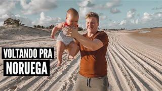 FIM DE FÉRIAS COM MINHA FAMÍLIA | Brasil - Noruega | Voltando pra casa | Nicole Trindade