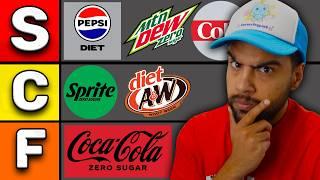 The Only Correct Diet Soda Tier List