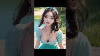 beauty girls AI art photo  k-pop idol like waifu fashions