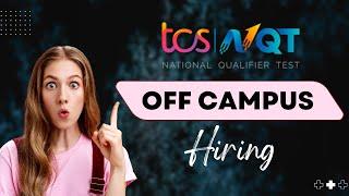 TCS NQT | Off Campus Drive | Freshershunt