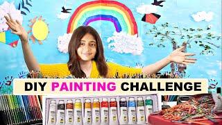 Making GIANT PAINTING Ever !! | DIY Biggest Drawing | MyMissAnand