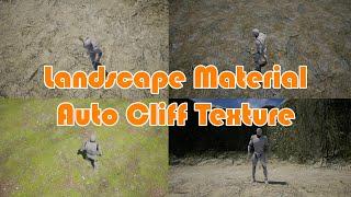 Landscape Auto Material (Cliff Auto Paint) - Unreal Engine 4 Tutorial