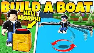 THIS GLITCH TURNED ME INTO A HELICOPTER! Build a Boat