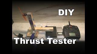 DIY Thrust Test Stand [+ Explanation]