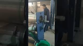 Nonwoven fabric glue Dot coating transfer machine for carpet back