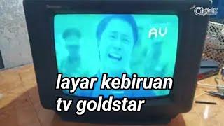 Mengatasi tv gambar tidak normal kebiruan #goldstar