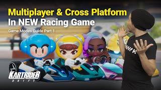 Crazy Multiplayer Fun in NEW Cross Platform Racing Game | Game Modes Part 1 | KartRider: Drift