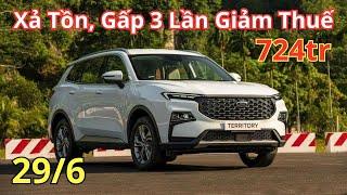  Khuyến Mại Gần 3 Lần Giảm Thuế Ford Territory Chi Tiết Lăn Bánh Mới Nhất | Xegiatot24h